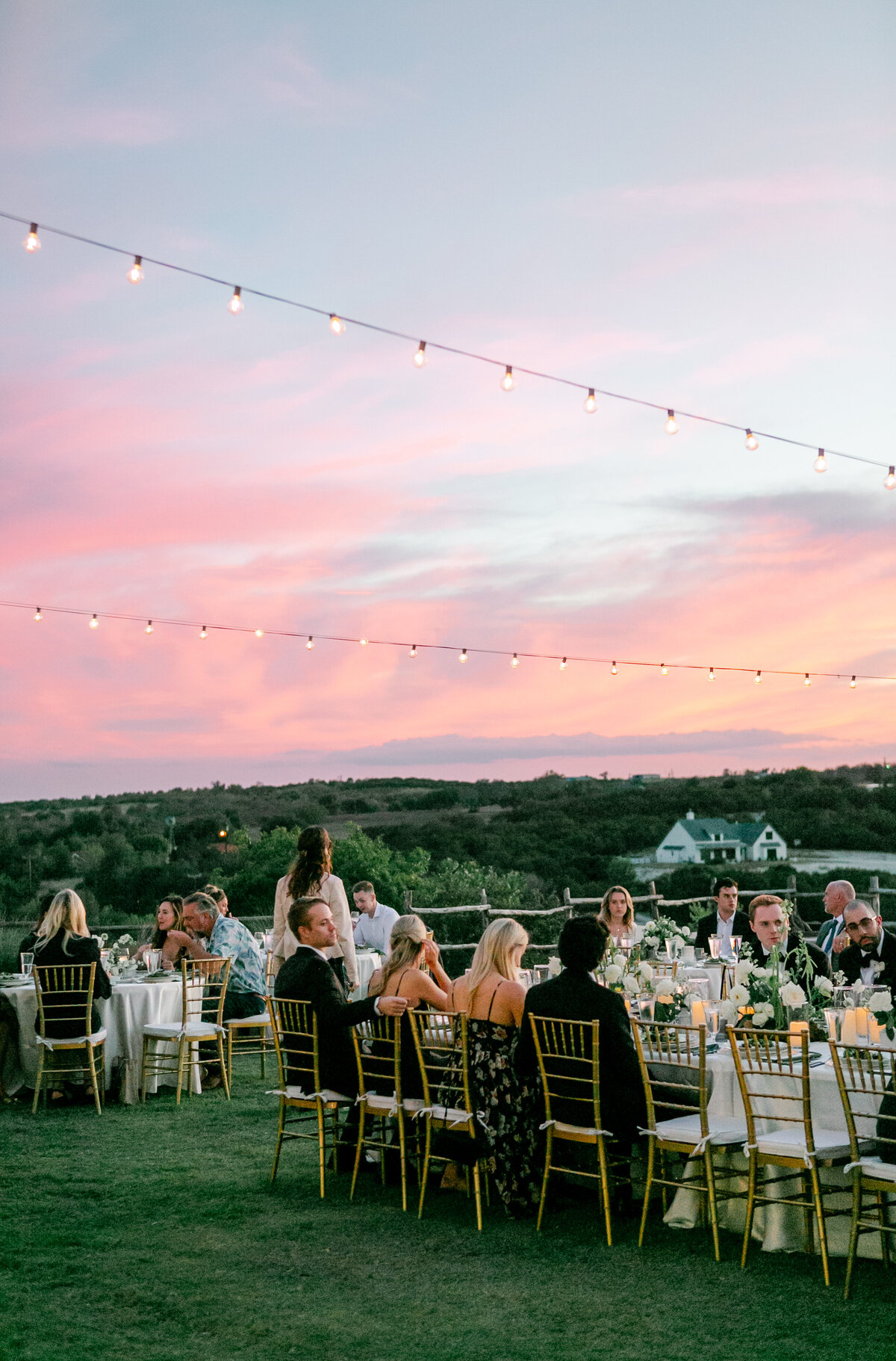 kc cloud events outdoor wedding reception private estate property backyard dallas fort worth event planner designer