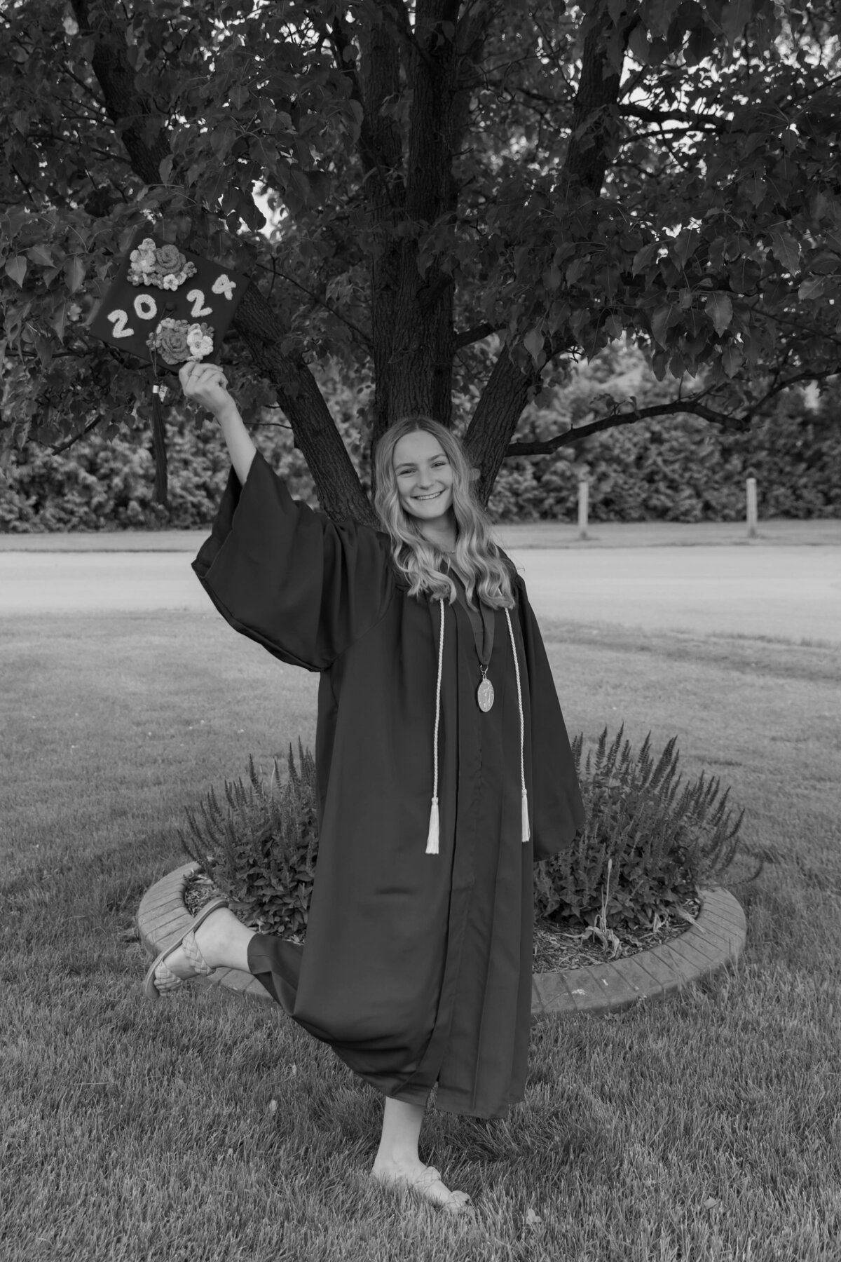 Indiana senior graduate photographer