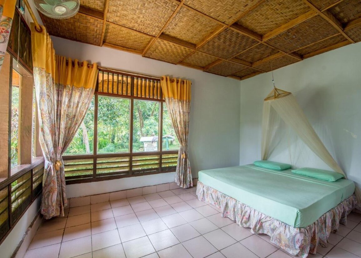 Indonesie-Sumatra-Bukit-Lawang-Eco Lodge Bukit Lawang-kamer
