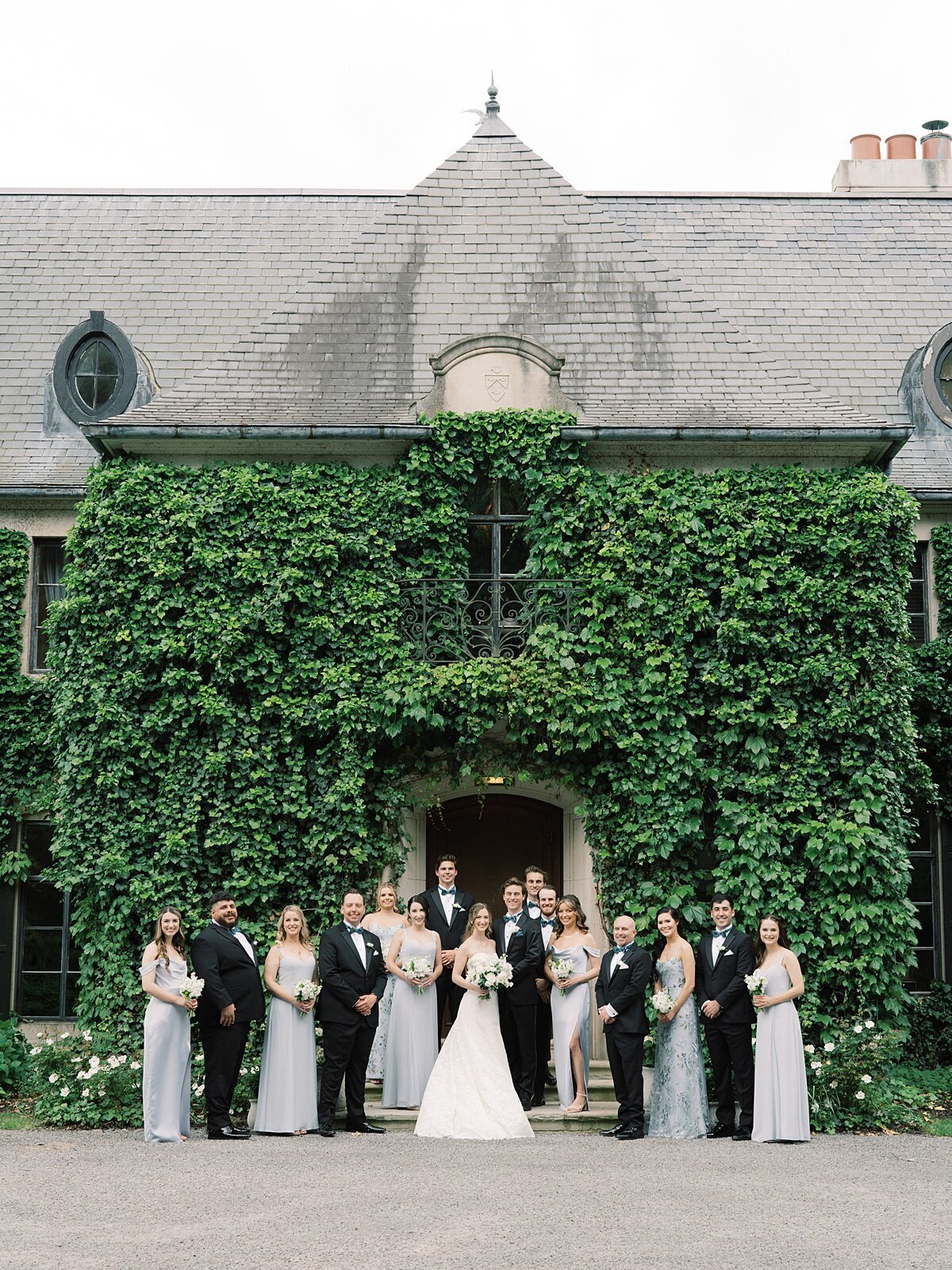 Fashion Focused Wedding Party at Greencrest Manor