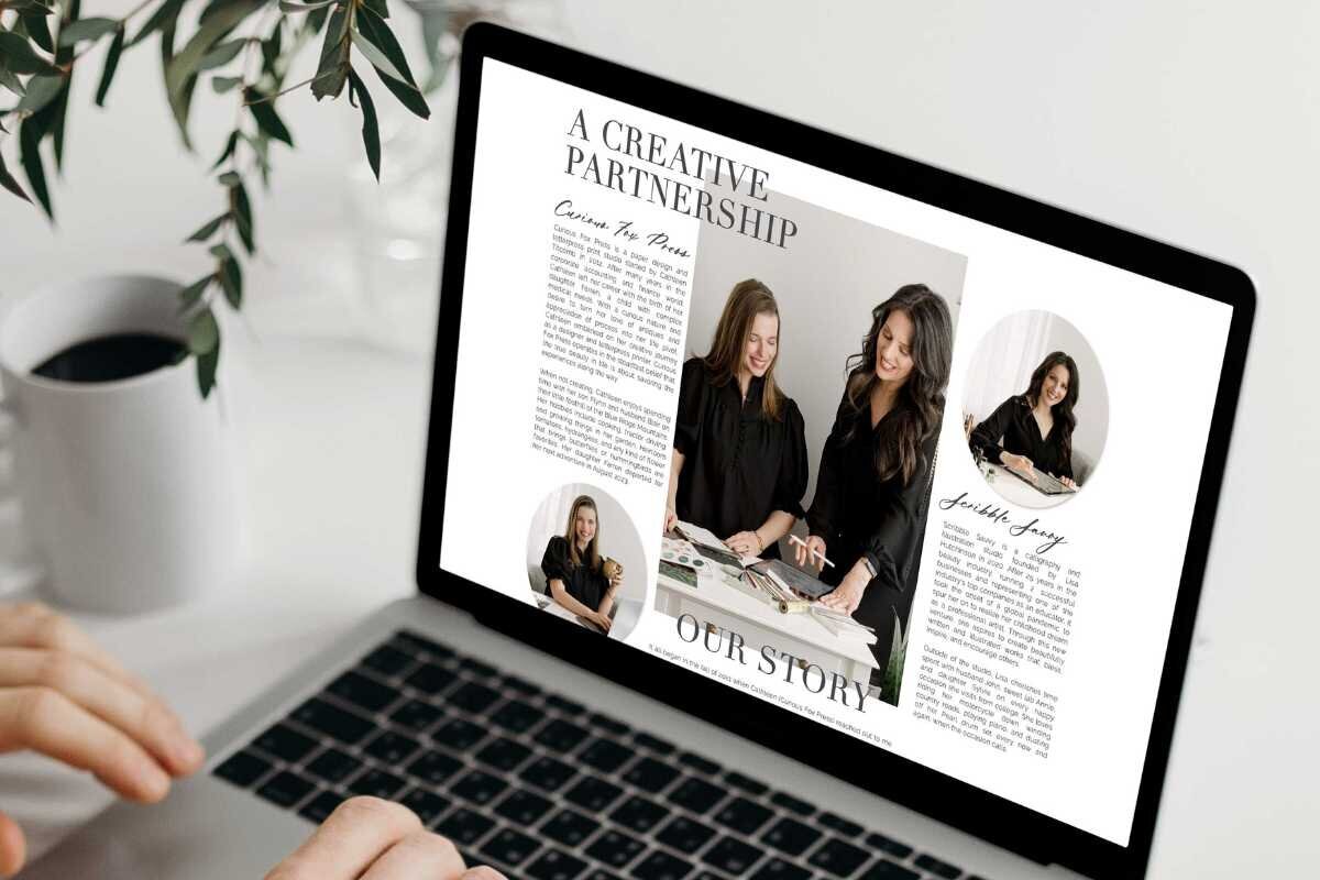 custom Showit website design for a wedding photographer in Orange County
