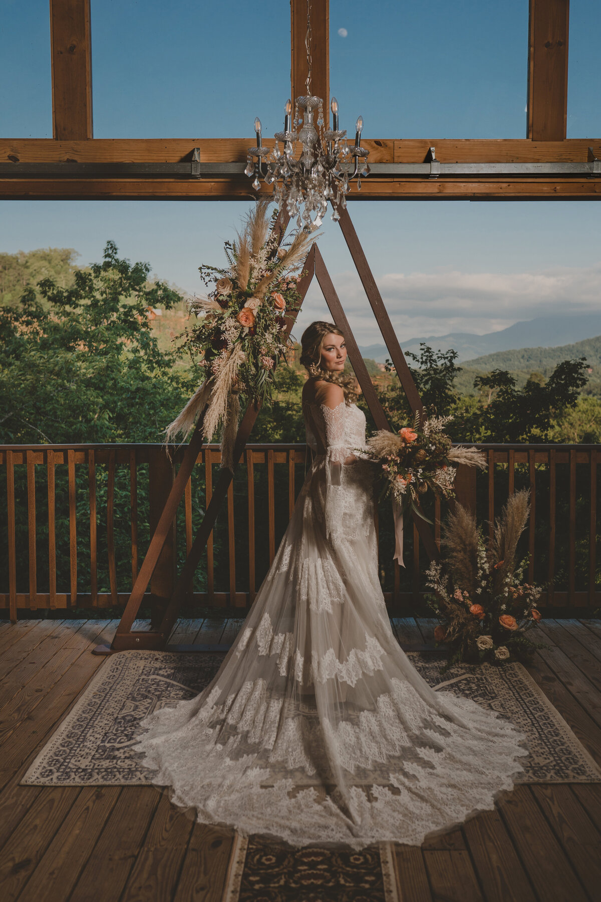 parkside resort skyview boho wedding