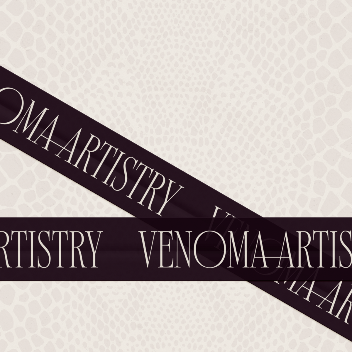 Venoma Artistry Tape on Snakeskin