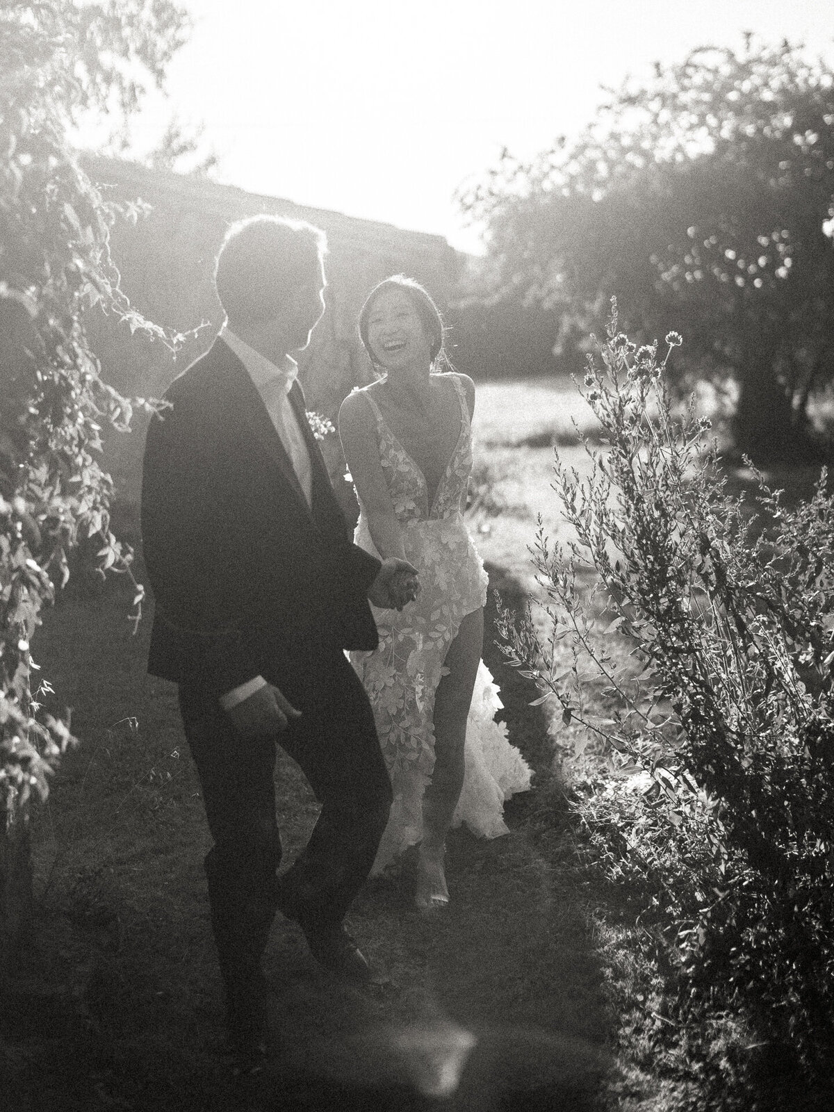 Photo de mariage à Bordeaux au coucher du soleil