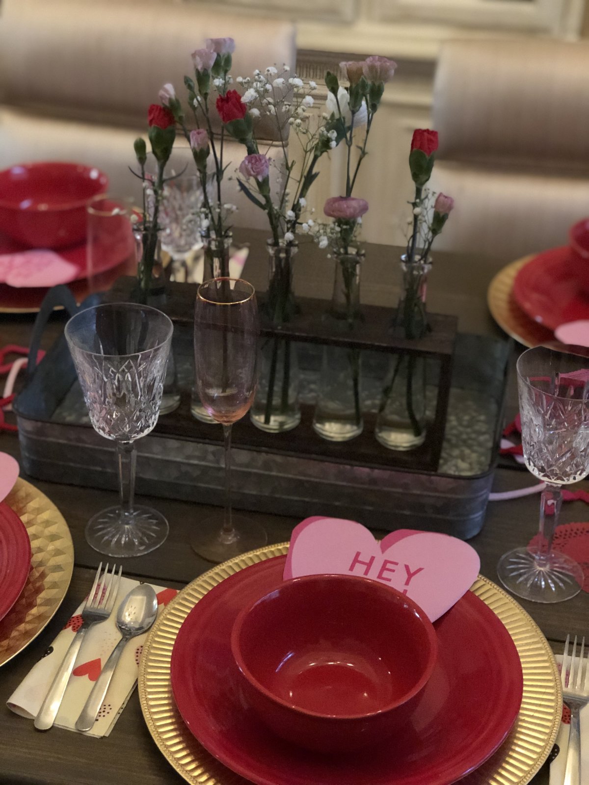 Galentine's Place Setting