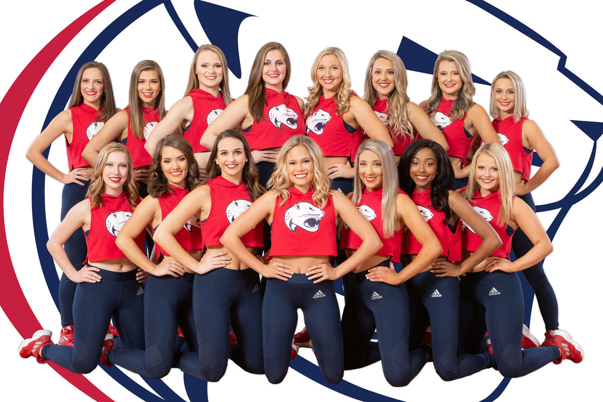 University of South Alabama team photo for The Prowlers.