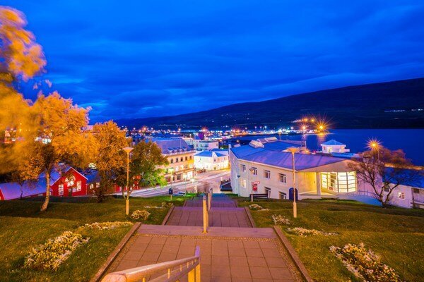 Akureyri at Night
