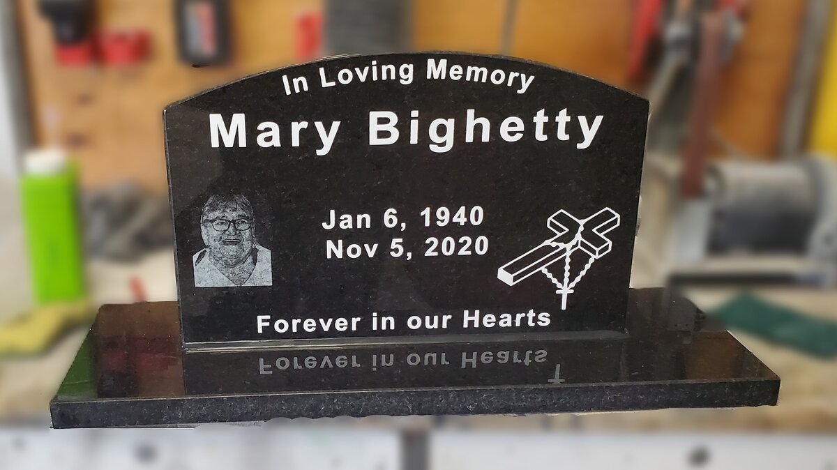 Bighetty Regina Saskatchewan Custom Headstone Maker