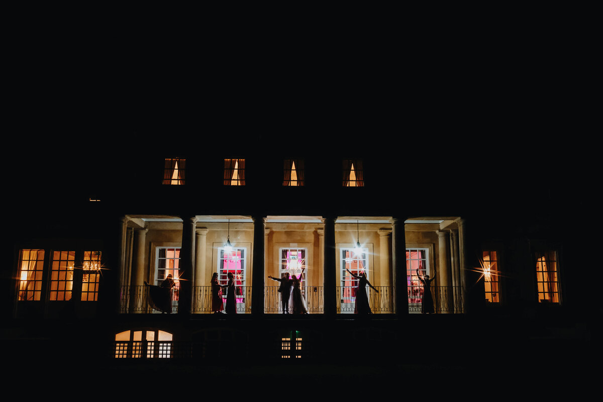 buxted-park-wedding-bridal-party-night