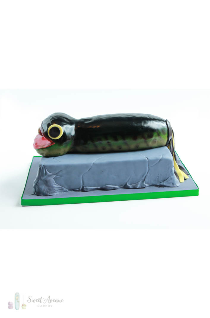 fishing lure cake