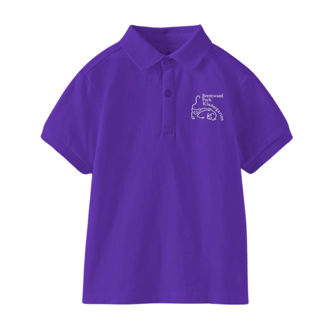 brentwood-park-kindergarten-Purple-Polo Tshirt