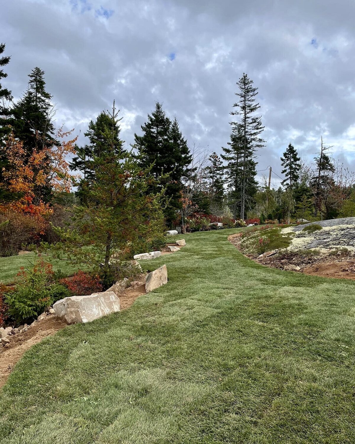 Ground Down Land Management - Halifax Excavation Services - Stone Landscaping Patio Work - sod installation - garden beds & mulch