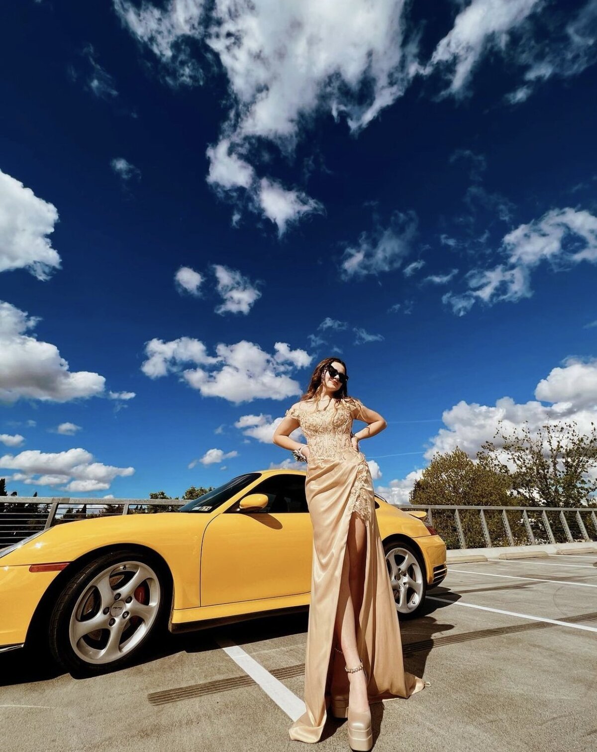 Formal Dress Gold | Lucia Isabel