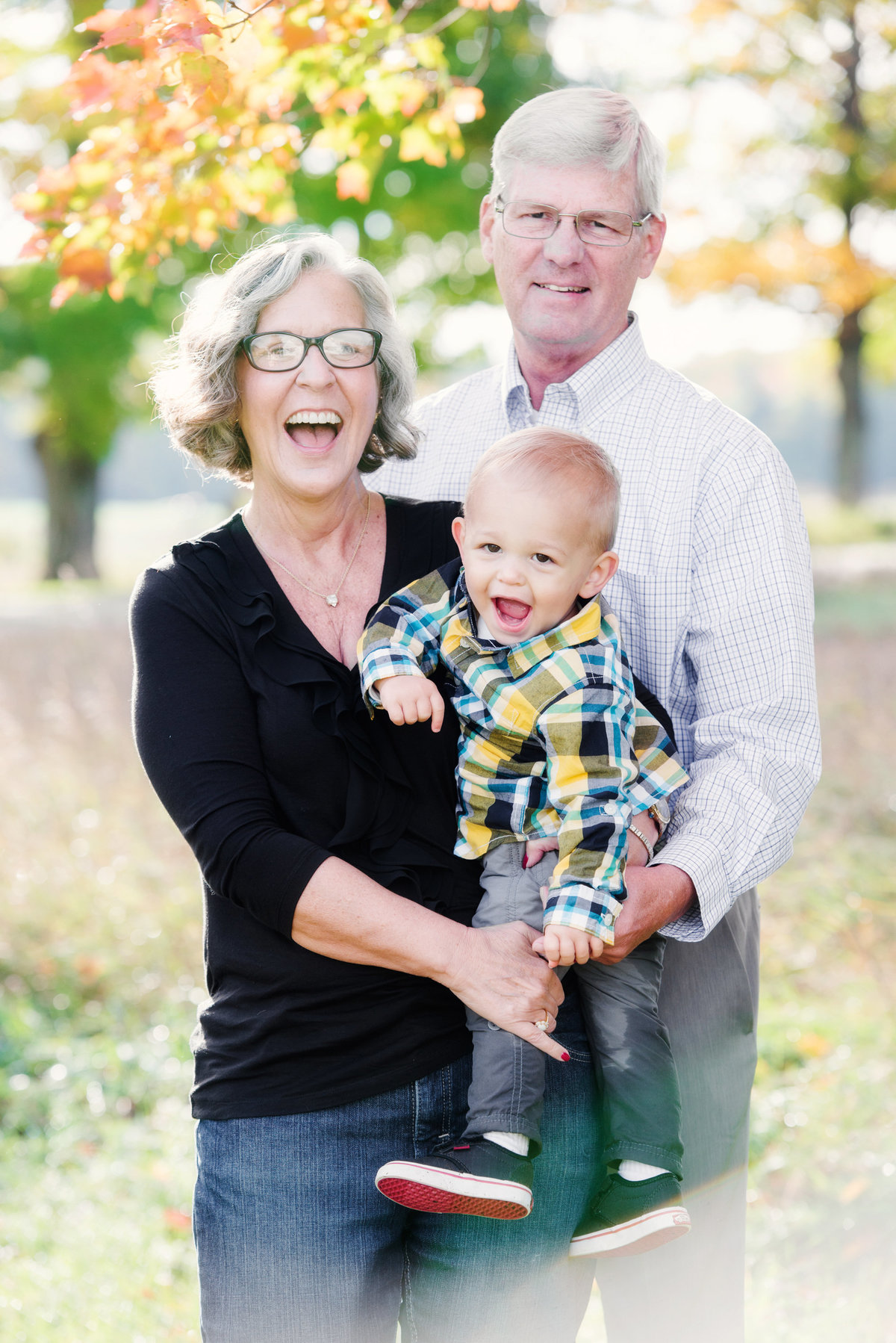 family portrait photographers fall session in traverse city michigan