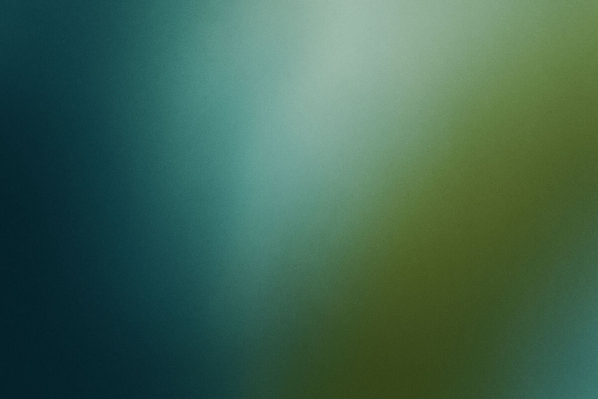 Soft gradient background of blue and green used in Leslie Hansen Associates branding
