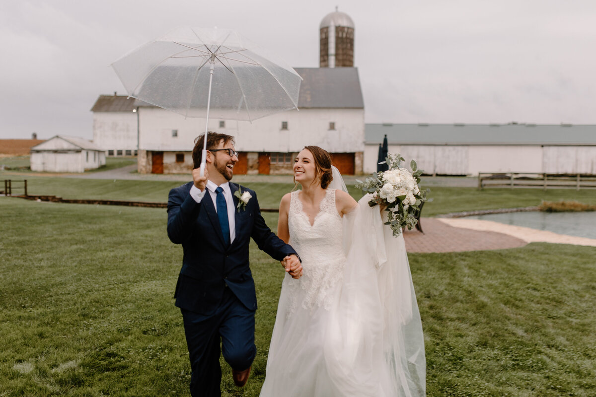 rainy wedding day lancaster pa