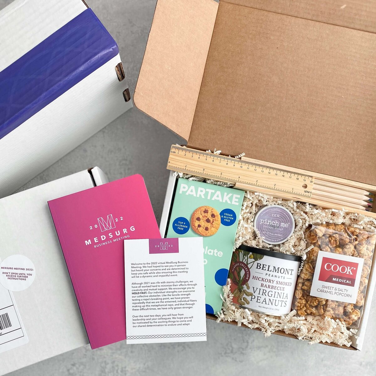 Virtual Meeting Gift Box | Box+Wood Gift Company
