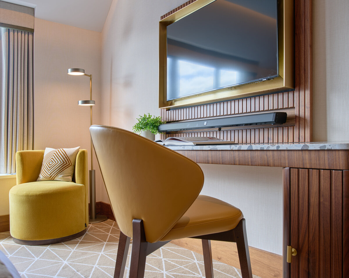 Waterstone - Fitzwilliam Hotel - Dublin - Luxury Boutique Hotel - 5th Floor Suite Desk Full Res