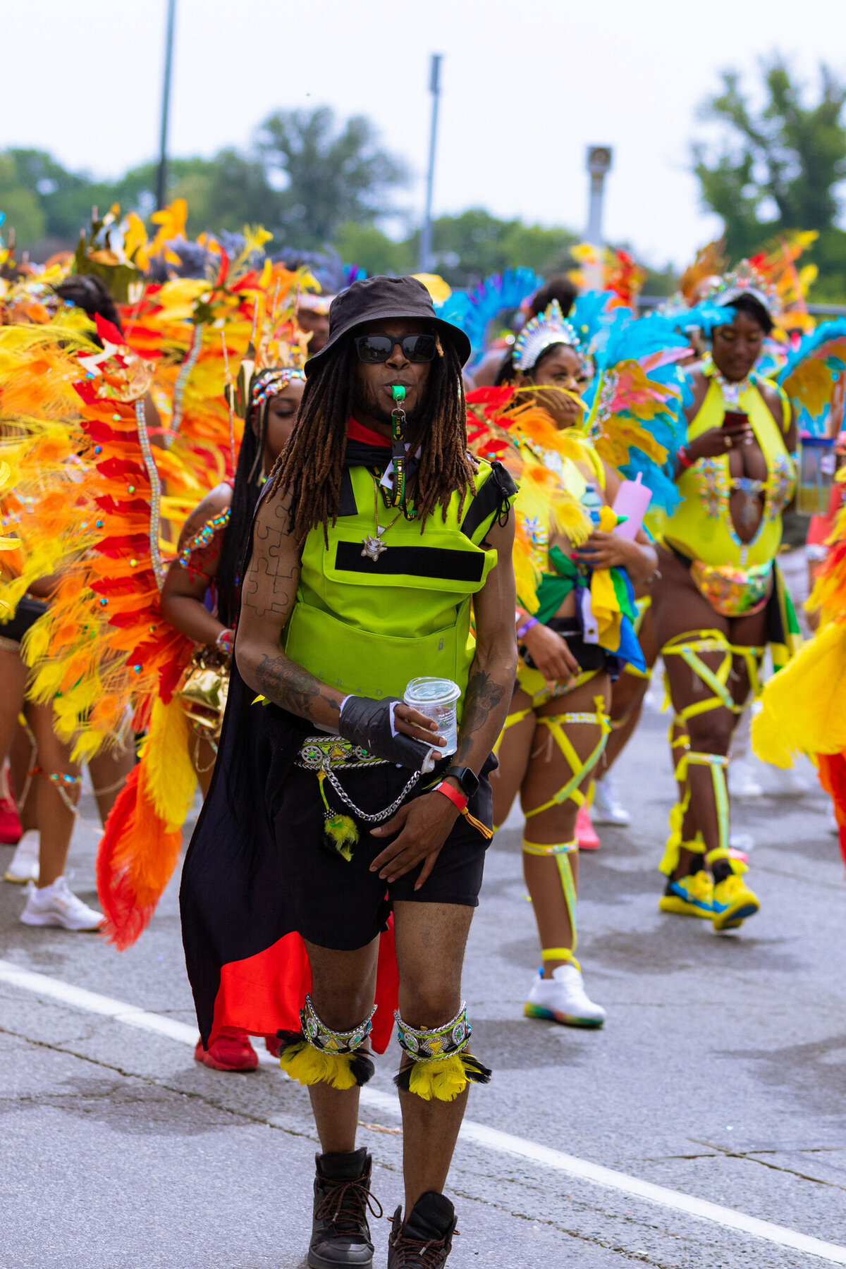 Photos of Masqueraders from Toronto Carnival 2023 - Sunlime Mas Band - Medium Band of The Year 2023-233