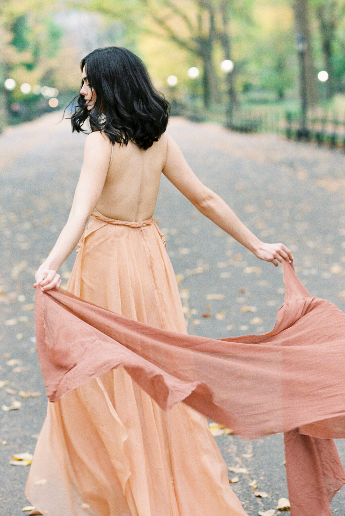 Central Park Bethesda Fountains Wedding Bride Elopement-14