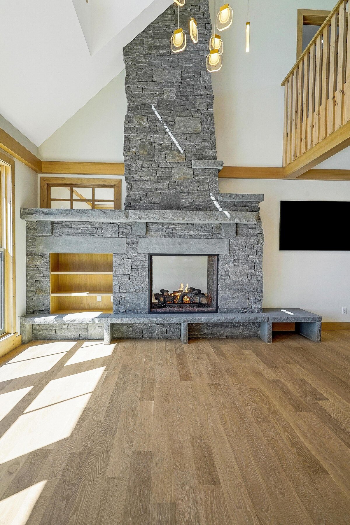 Great Room Fireplace View