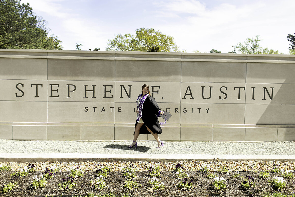 A candid moment of a senior walking casually, showcasing their laid-back style