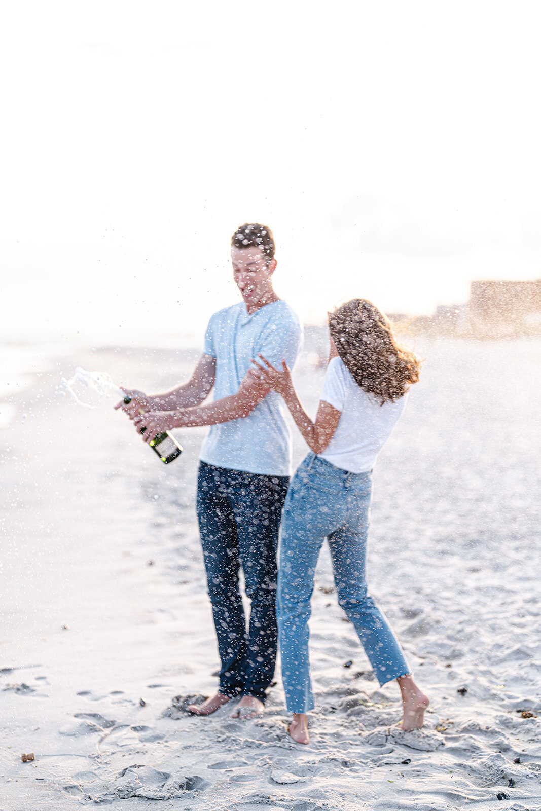 Laynie and Cody beach engagement11