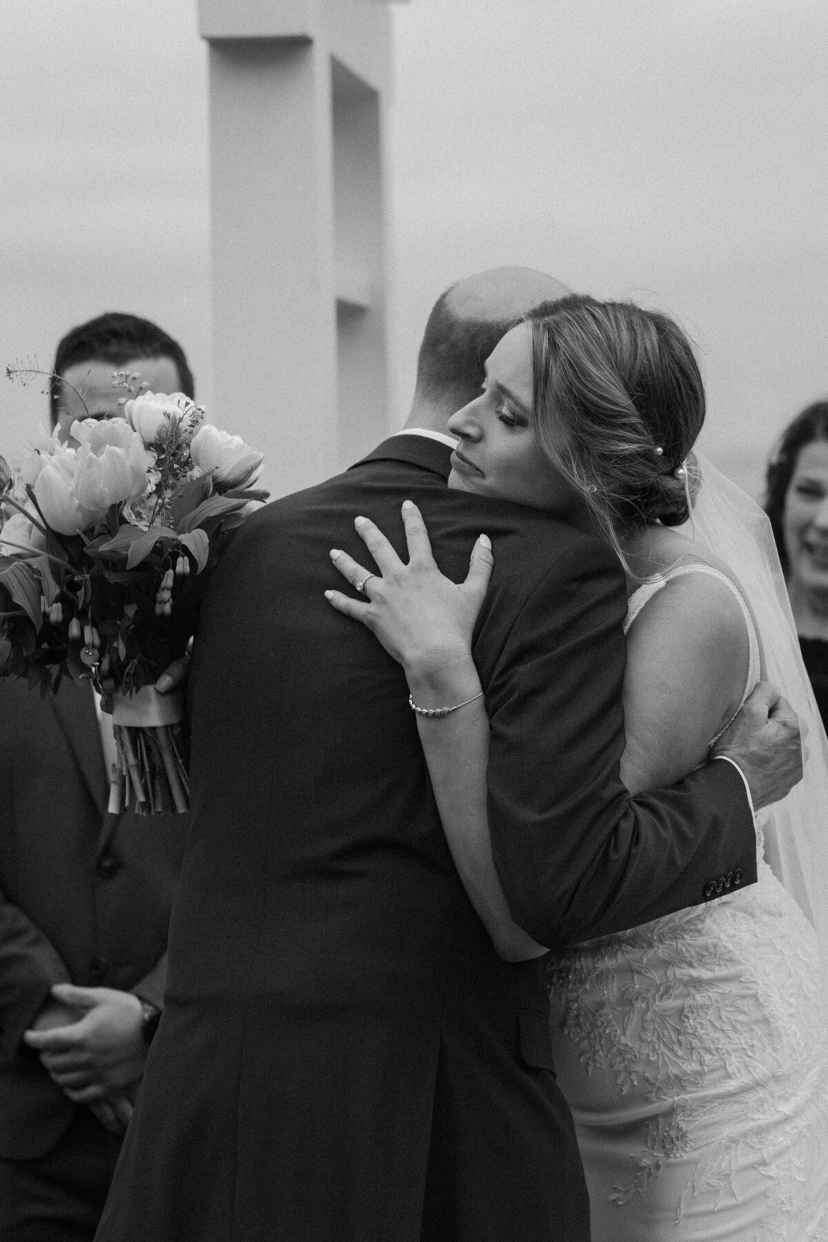 Arlen Wedding - Ceremony B&W-082