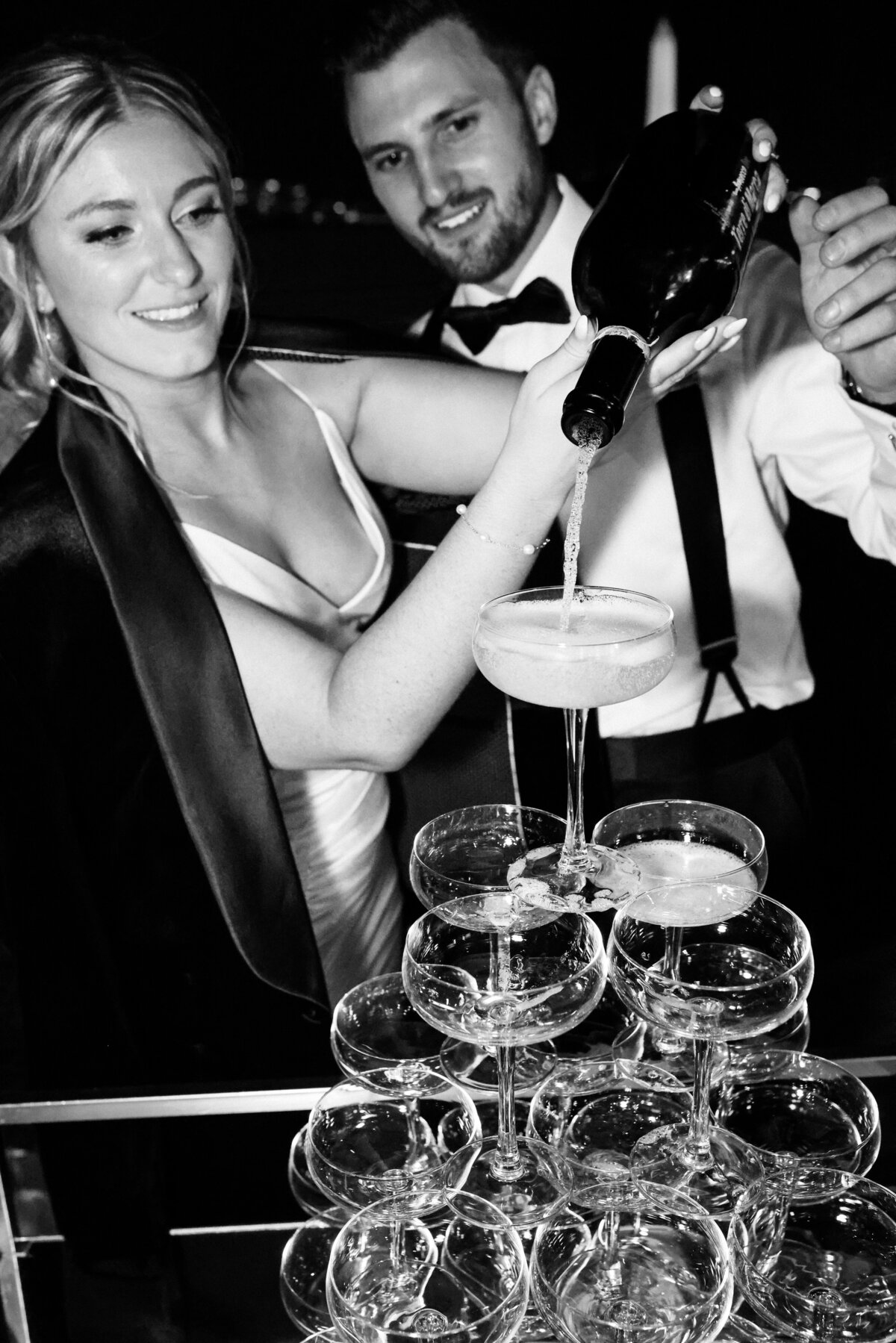 Rooftop Wedding Reception Photos in Washington DC 7