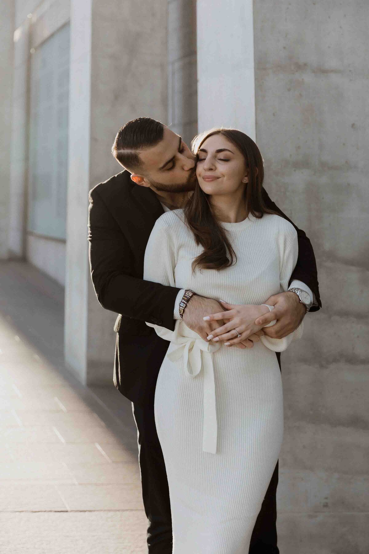 National Gallery of Ottawa Engagement Photo Shoot - Sonia V Photography