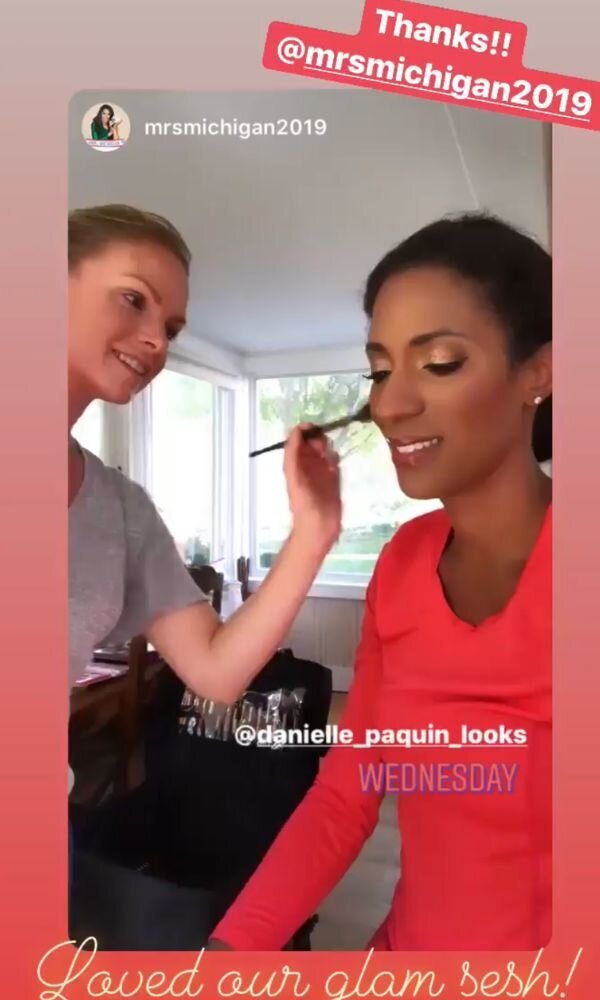 Detroit Makeup Artist for TV appearance