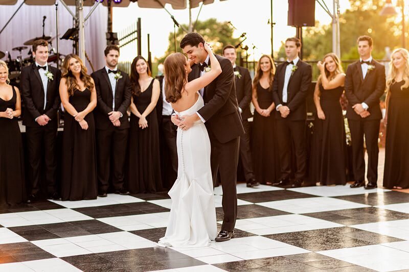 Classic Wedding at City Church of Evansville with Reception at ECC227