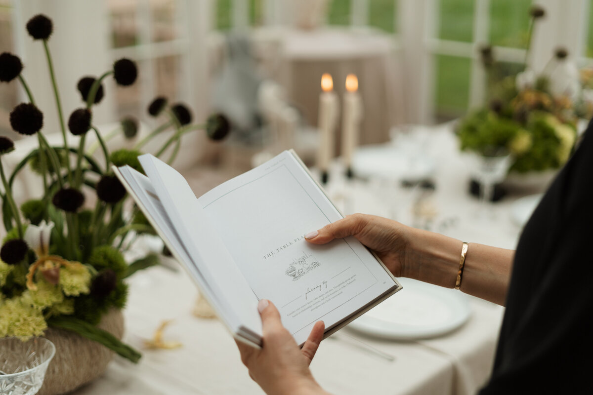 6. Our Wedding Planner - The Table Plan