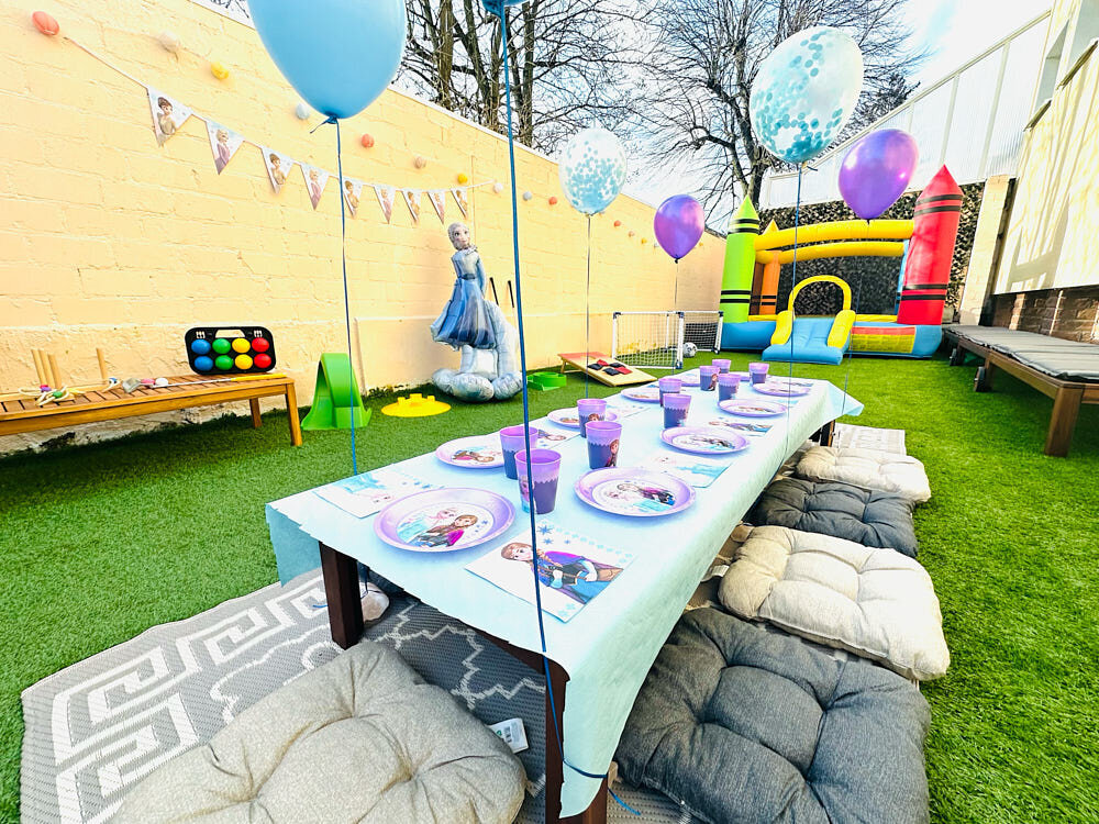 Geburtstagsfeier outdoor