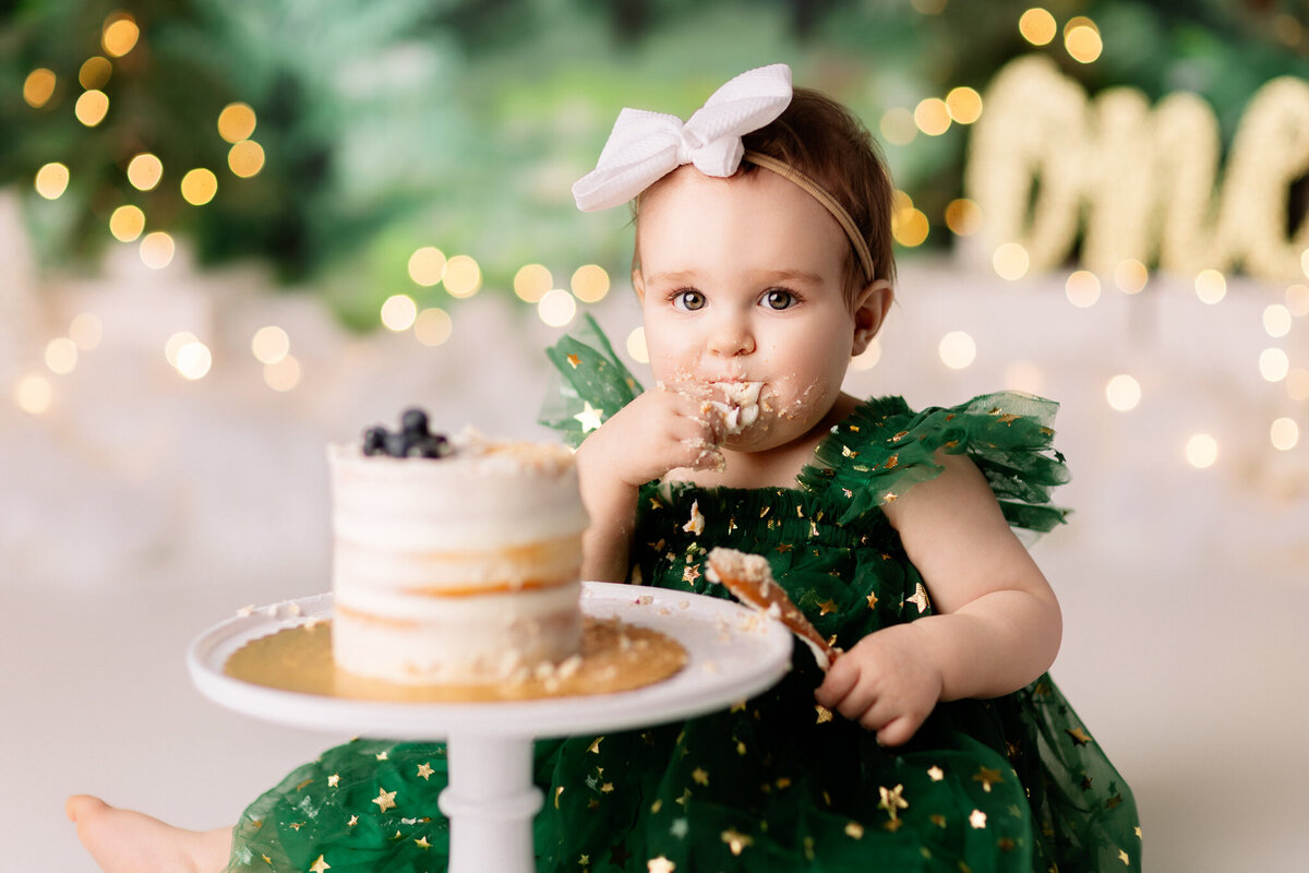 NW Arkansas cake smash photographer 1