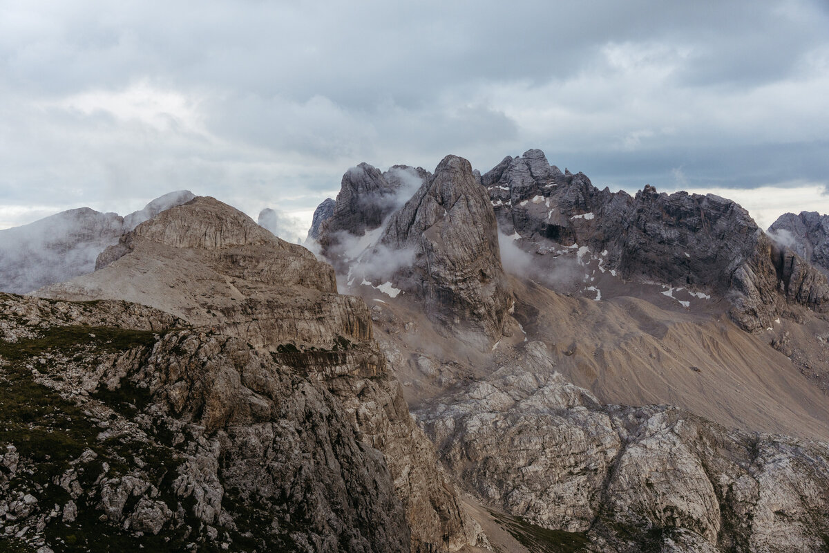 Marmarole helicopter Elopement Dolomites -18