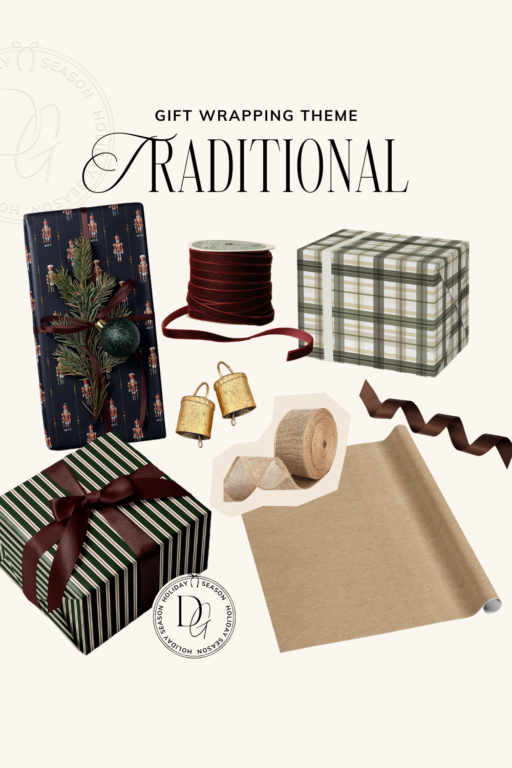 Traditional Gift Wrapping Theme