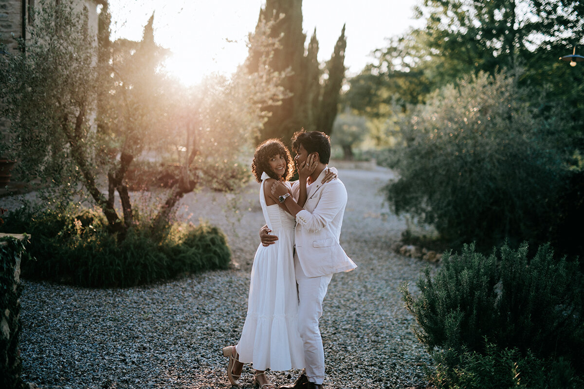 Destination engagement  photos in Tuscany, Italy shot by Laura Shepard Photography