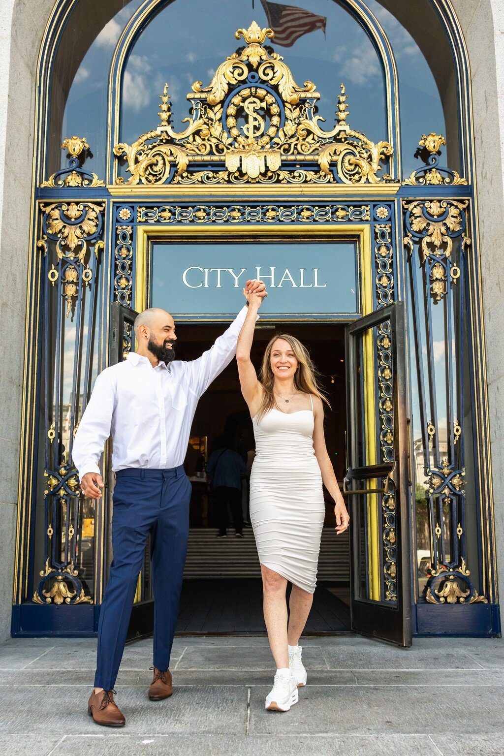 SF City Hall - 4Karma Studio -Brittney & Jonathan's Wedding Photos-84
