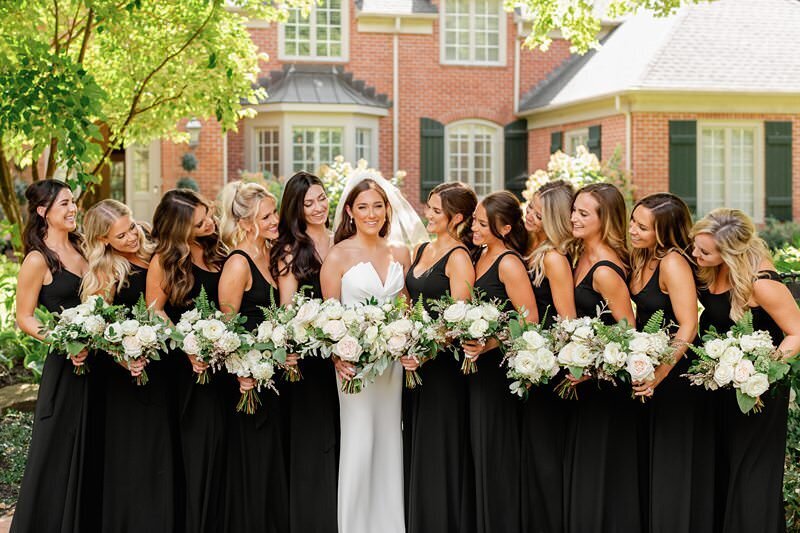 Classic Wedding at City Church of Evansville with Reception at ECC077