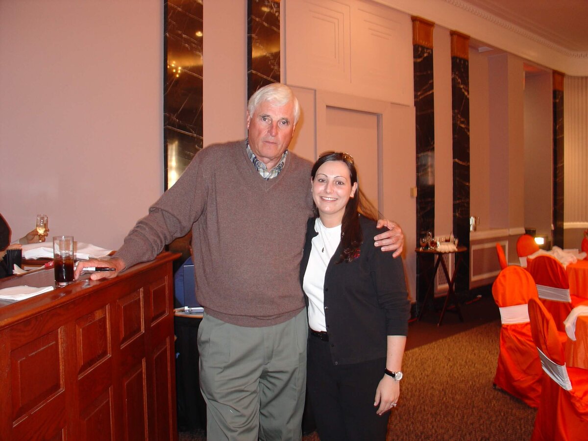 Bob Knight and Stacy