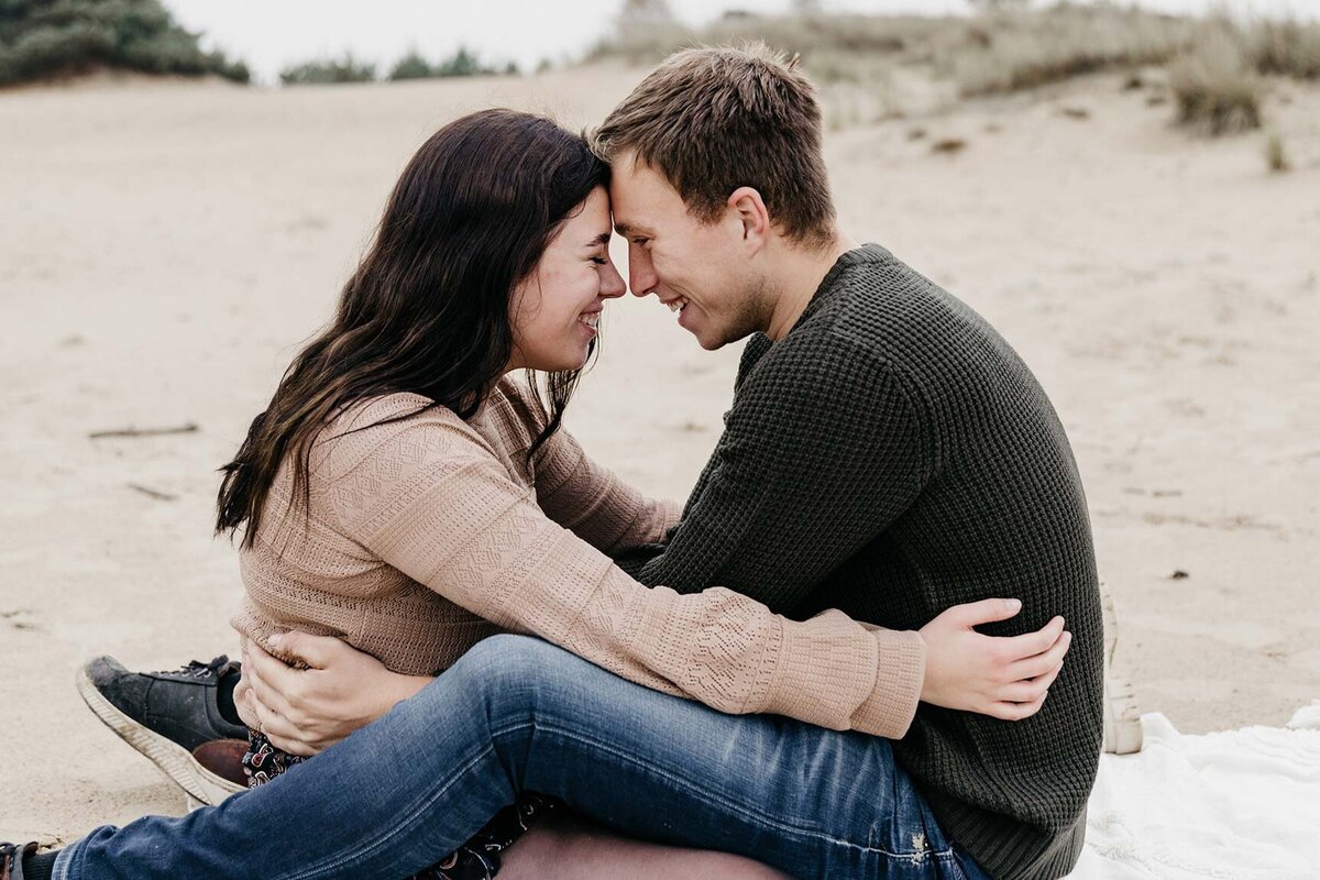 Een loveshoot in Friesland: een ode aan de liefde