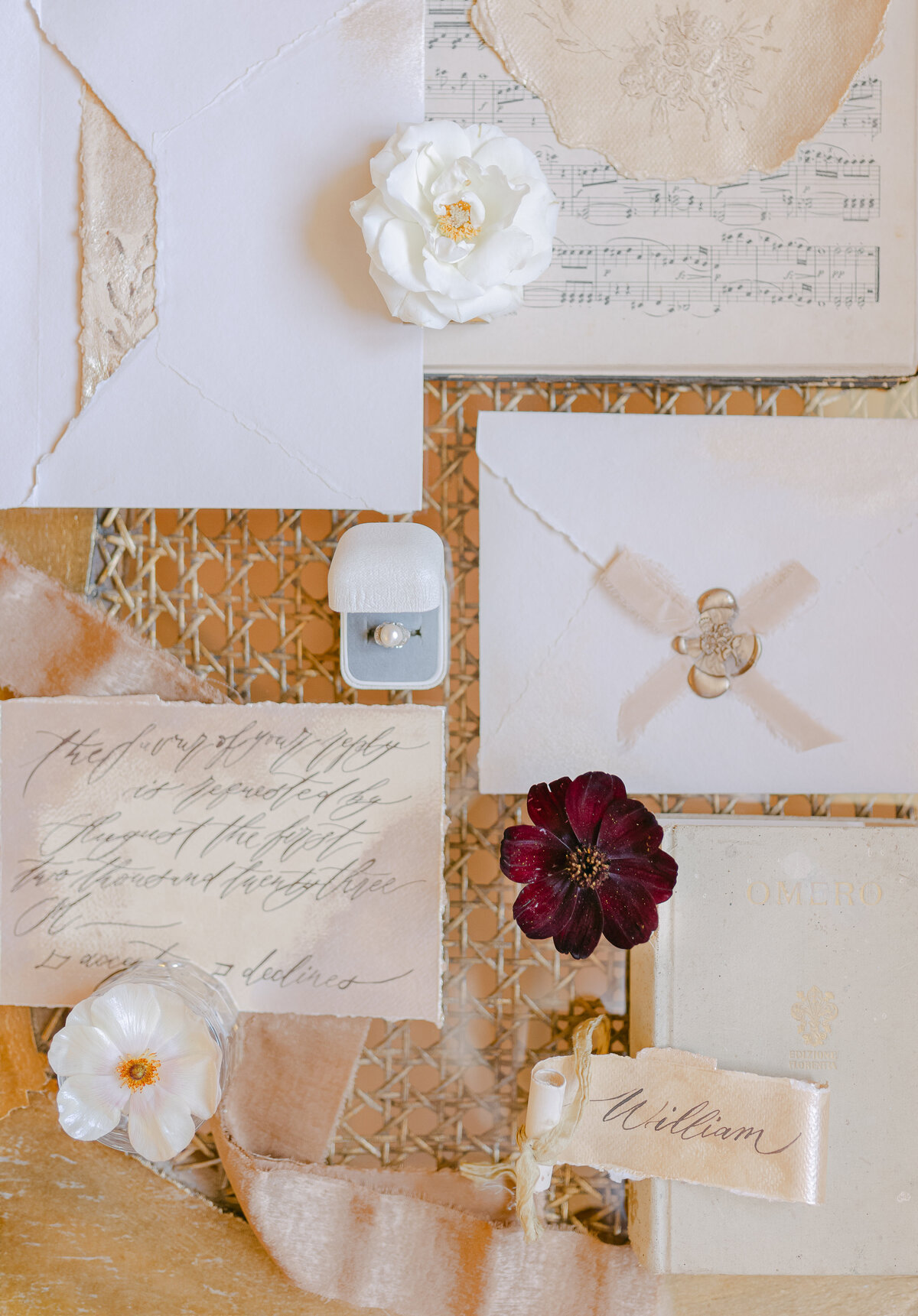 977  - Maila Enea Events - Softly Spoken Calligraphy - Bridal Stationary - La Profumoteca - Palermo_ Italy - Joana Senkute Photography