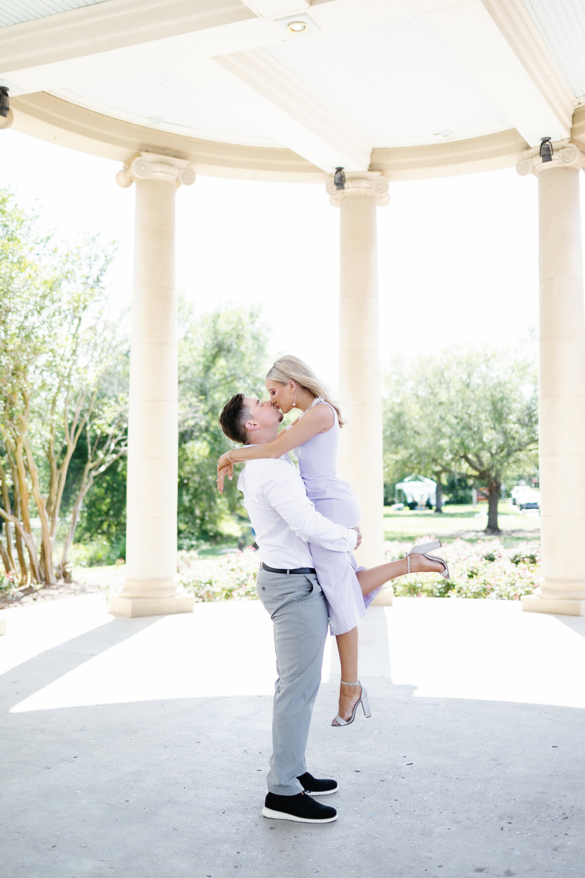 New Orleans City Park Engagement Photographer