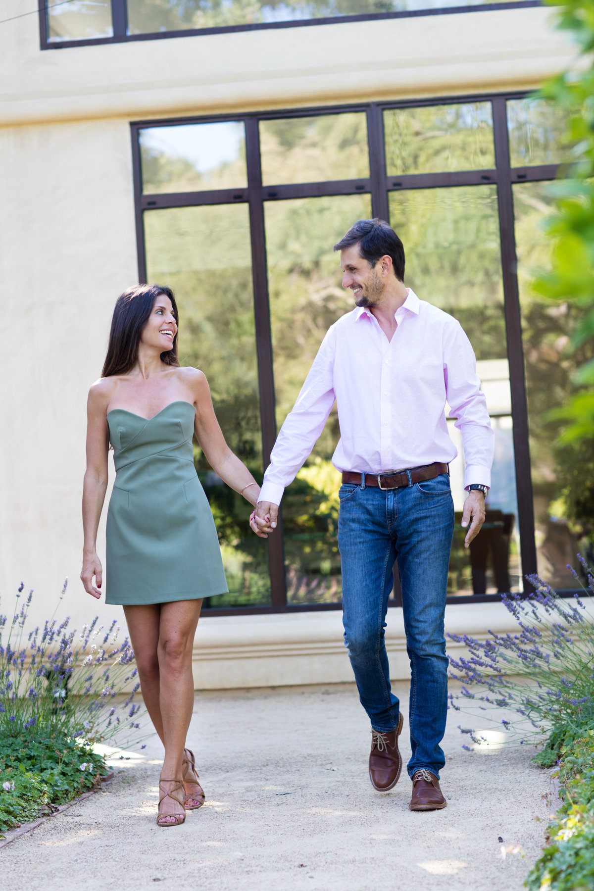 San Francisco Engagement Photographer, session at a Private Home in Atherton, CA