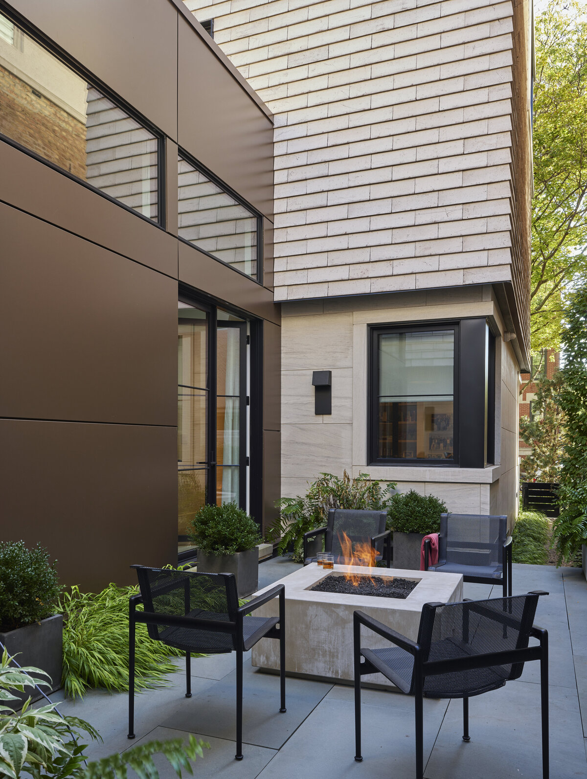 BACKYARD FIREPLACE