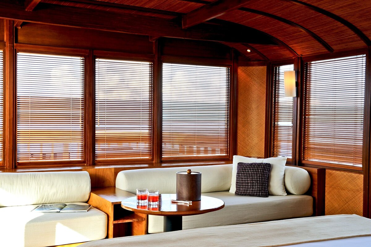 Luxury Yacht Charter Amanikan, Indonesia – Master Cabin Lounge Area_High Res_1673Indonesia