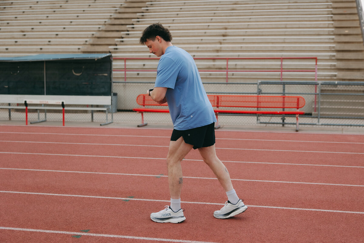 Video showcasing long-distance running shoes, with a focus on comfort and endurance for runners on scenic routes.