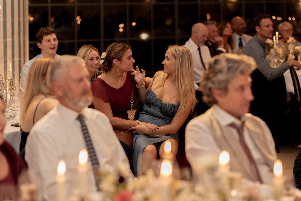 Wedding speeches at Kilvert Hall, Kin House