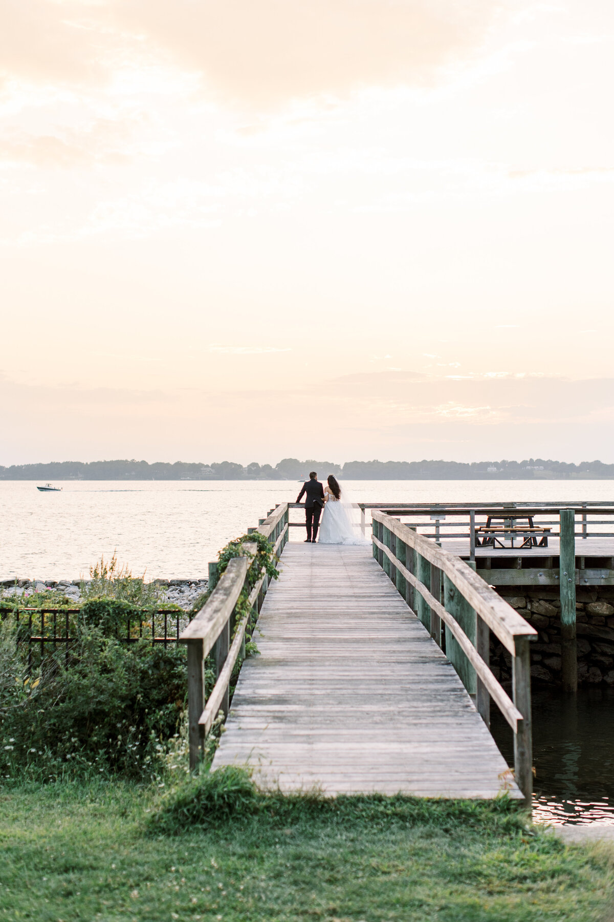Blithewold Mansion Romantic and Timeless Summer Wedding
